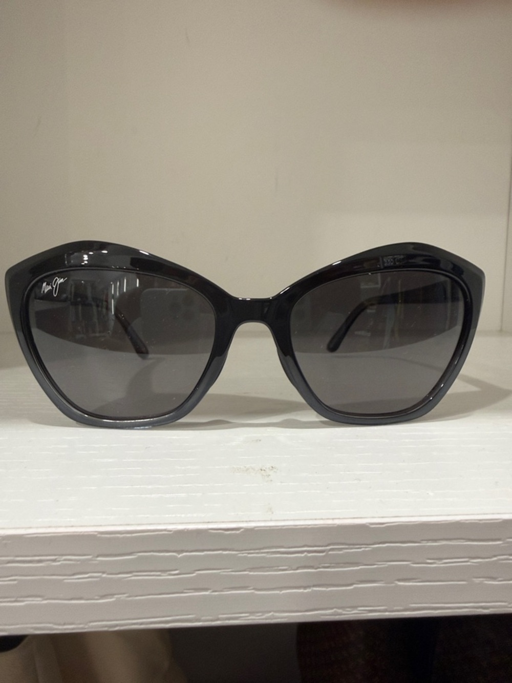 Maui Jim Black Gradient Lens Women's Sunglasses